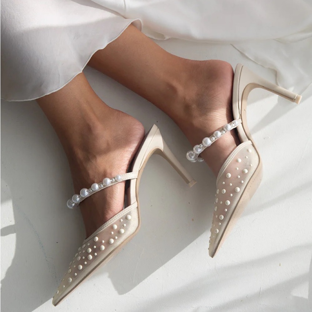 Dolce Vita Katik Pearl Heels NEW 9.5m